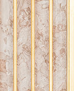 Elegant Beige Luxury Finish Charcoal Louvers/Panel 8 ft x 5 inch – mm | Ideal for Living Room, Bed Room, Feature Wall, Office | 43019