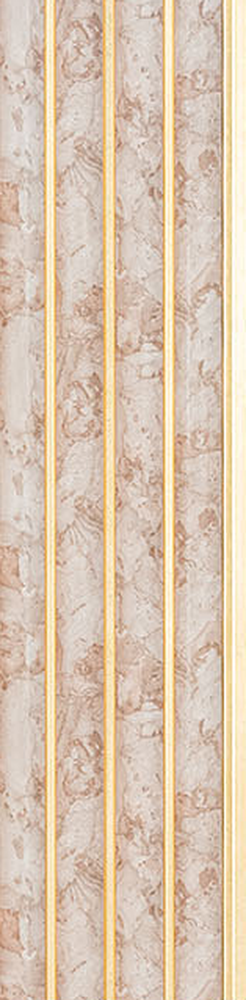 Elegant Beige Luxury Finish Charcoal Louvers/Panel 8 ft x 5 inch - mm | Ideal for Living Room, Bed Room, Feature Wall, Office | 43019 - Image 2